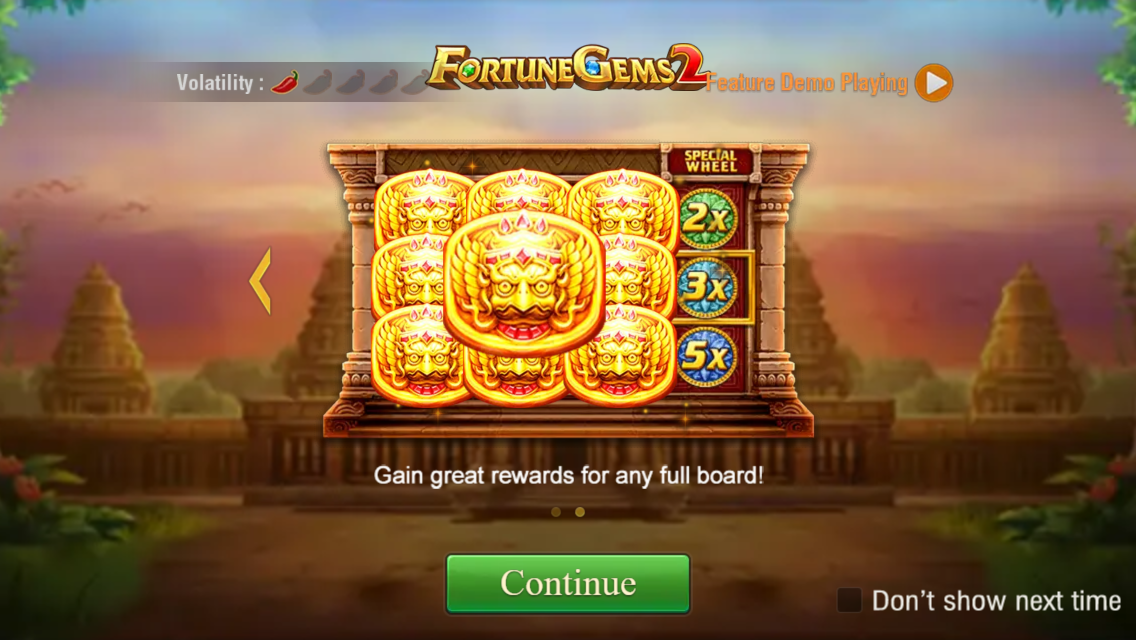 Fortune Gems slot game 7era Club Malaysia